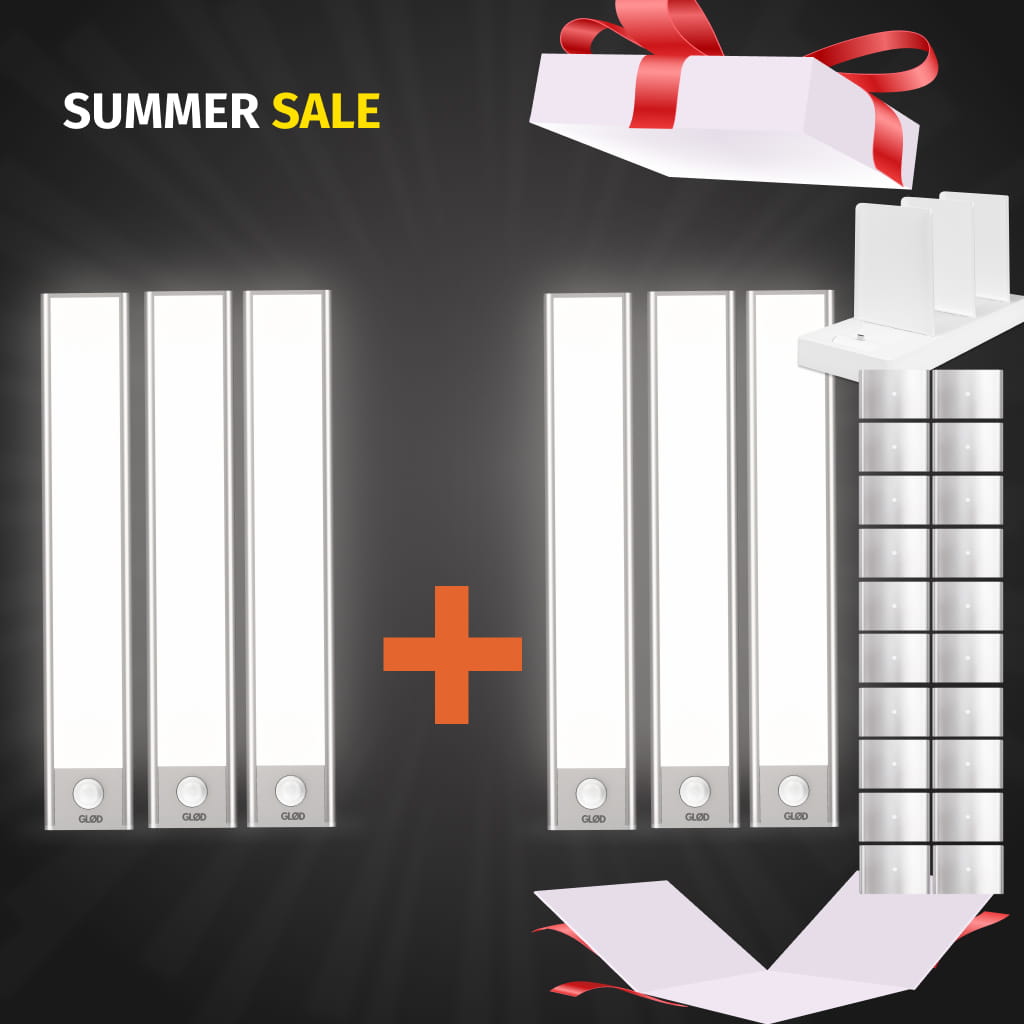 BUY 3 GET 3 FREE + FREE Charging Station + 20 Extra Adhesive Mounts