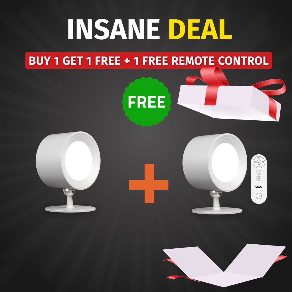 BUY 1 GET 1 FREE + 1 FREE REMOTE